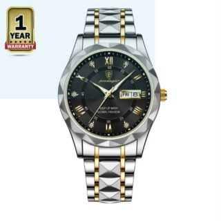 PO615 Black Stainless Steel Watch